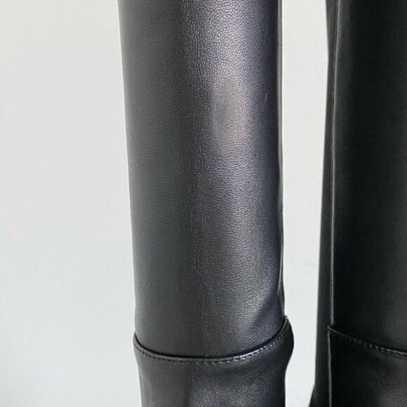 Stuart Weitzman Gillian 60 Over The Knee Leather Boot Size 38.5 / US 8 - Picture 10 of 12